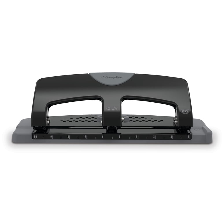 Swingline SmartTouch 3-Hole Punch, Low Force, 20 Sheets photo 7