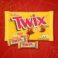thumbnail image 2 of (1 pack) TWIX Fun Size Caramel Cookie Milk Chocolate Bars Individually Wrapped Party Candy Chocolate Candy Bars, 10.83 Oz Bag, 2 of 5