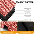 thumbnail image 3 of Christmas Red Coffee Mat Dish Drying Mat Hide Stain High Absorbent Drying Mat for Kitchen Easy Clean,Fit Under Coffee Maker Machine And Accessories-16"x24",Multi Pattern, 3 of 7