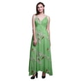 thumbnail image 1 of Bimba Robe de Plage Bohème Longue Sans Manches à Bretelles Imprimée pour Femmes - Petit, 1 of 6