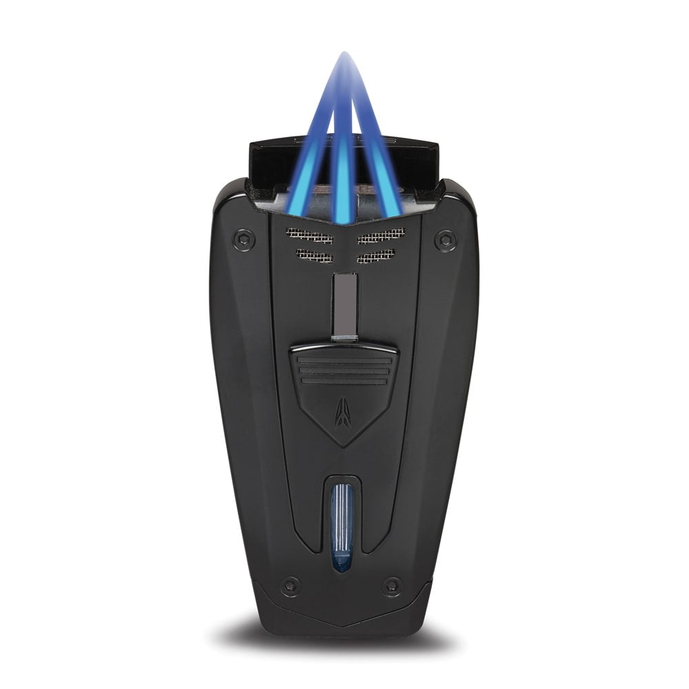 Lotus Lighter Fusion L67 Triple Jet Lighter w/ Cigar Punch