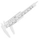 thumbnail image 2 of White Plastic Vernier Caliper for Measuring Jewelry and More Two Way Measurement Mini 80mm, 2 of 4