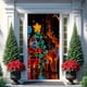 thumbnail image 4 of Yhmxh Tapiz para puerta de Navidad, 4 of 6