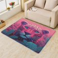 thumbnail image 3 of Jungle Animal Area Rug 3x5, Animal Rugs for Entryway Bedroom Living Room, Leopard Home Decor Carpet, Machine Washable Rug, Non Slip Soft Low Pile throw Rugs T6&-4, 3 of 7
