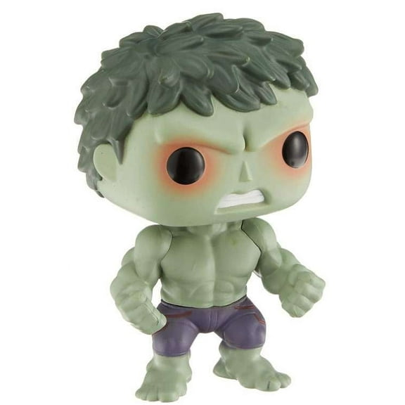Funko POP! Marvel Hulk Vinyl Figure (Red Shot Eyes Variant, No Packaging)