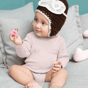 Baby Bright Newborn Essentials Must Have Clothes for Baby Girl – Newborn girl Outfits, Bodysuit from Newborn to Infant, Preemie bodysuits, Best Baby Shower Gifts, 2-Pcs Set