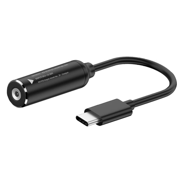 Cable Del Cargador Cable de carga rápida DC hembra a tipo C macho para computadora (DC40135) Likrtyny Para estrenar
