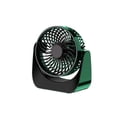 thumbnail image 1 of Matsuzay Ventilador eléctrico de portátil, 3 velocidades, ajustable, lavable, reutilizable, funcionamiento silencioso, 4W, 5V/1A, ventiladores de Electrónica Verde Carica batteria, 1 of 6