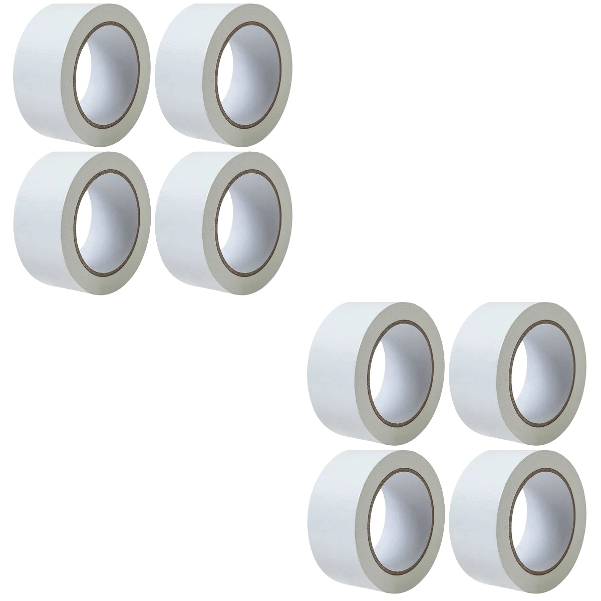 WORGEOUS 8 Rolls  Weather Stripping Door Seal Window Weather Tape Window Sealing Isolation Tapes
