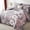 Pink, variant on Davulos Queen Comforter Set with Sheets,7 Piece Bed in a Bag Pink Floral Bedding Sets for Women Bedroom