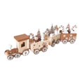 thumbnail image 2 of , juguete de tren, decoración navideña, decoración de mesa, estatua, regalo decorativo, artesanía, adorno de muñeco de nieve, figura de, 2 of 9