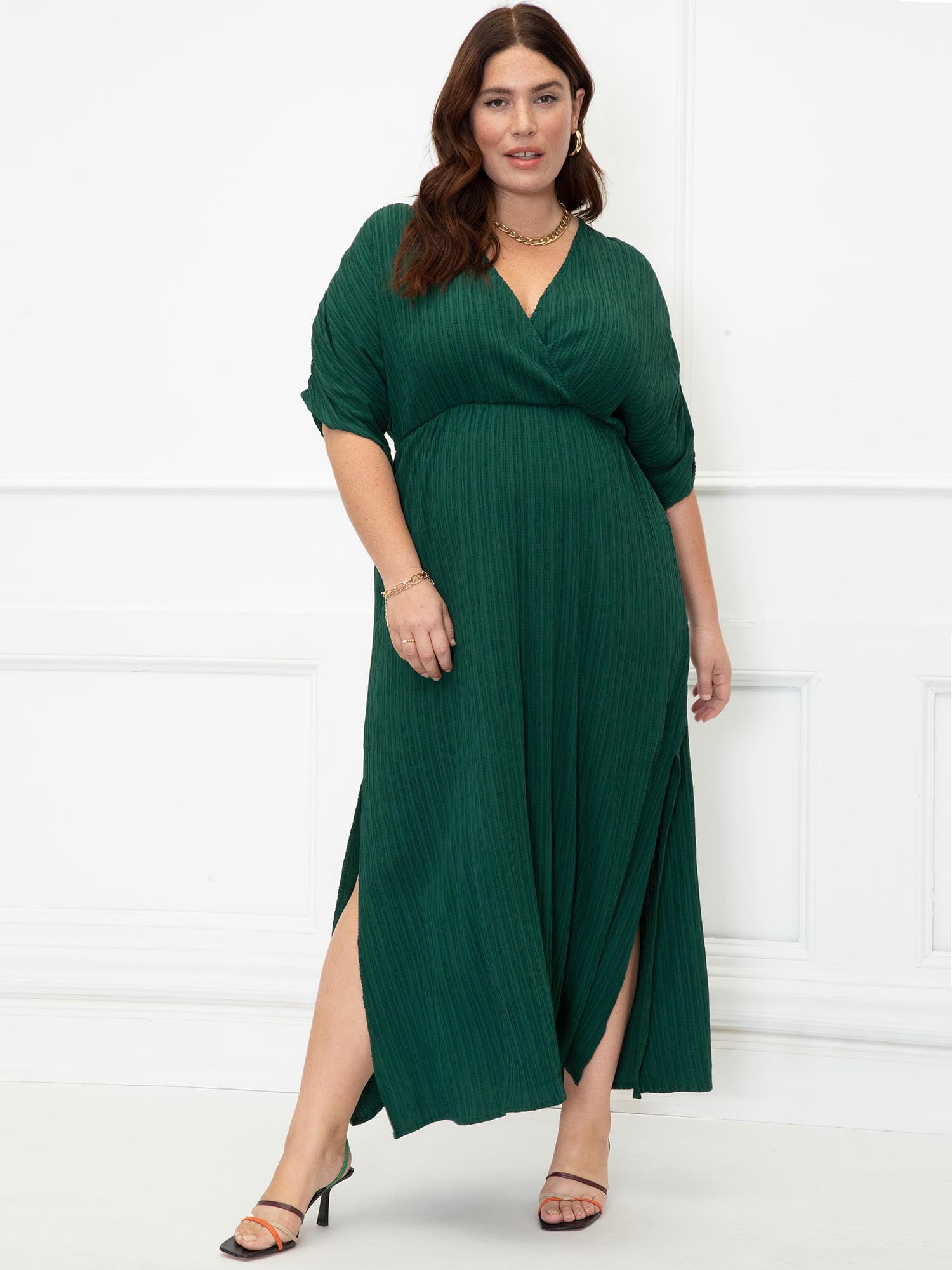 Dolman sleeve hotsell dress plus size
