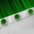 thumbnail image 4 of jejeloiu Neon Geometric Stripe Black Out Curtains,Green Lines Curtains Pack of 2 (42x63 Each) For Adults, 4 of 6