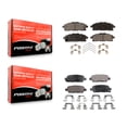 thumbnail image 1 of Positive Plus Front Rear Semi-Metallic Brake Pads Kit for Car 2011-2017 Nissan Quest KPF-100554, 1 of 8