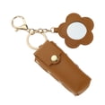 thumbnail image 6 of Unique Bargains 1 Pc Handbag Charms Keychains Durable Flower Mirror Bag Accessories Yellow Brown, 6 of 6