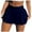 Navy, variant on HJYCHN Mini Skirts for Women High Waisted Pleated Skater Skirt Black Mini Print Sporty Casual with Inner Layer Tennis Skirt Black XXL