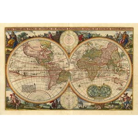 World - CANVAS OR PRINT WALL ART