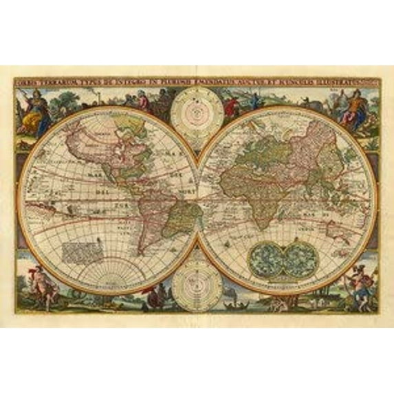 World - CANVAS OR PRINT WALL ART