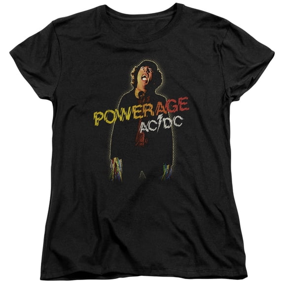 Acdc - Powerage - Women's Short Sleeve Shirt - Large