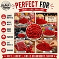 thumbnail image 5 of Gustaf's Strawberry Licorice Laces Candy 2 lb  Soft Chewy Licorice, 5 of 10