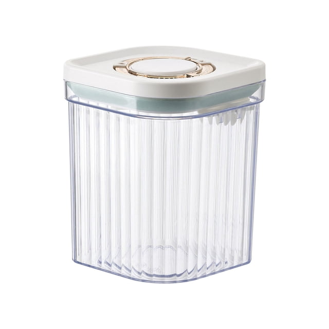 Amzcrzy Kitchen Appliances Multigrain Storage Boxes Pressing Storage Tank Flour Snacks Multi-Grain Storage Box Plastic Children'S Milk Powder Large Rice Powder Sealed Tank Snackle Box Container