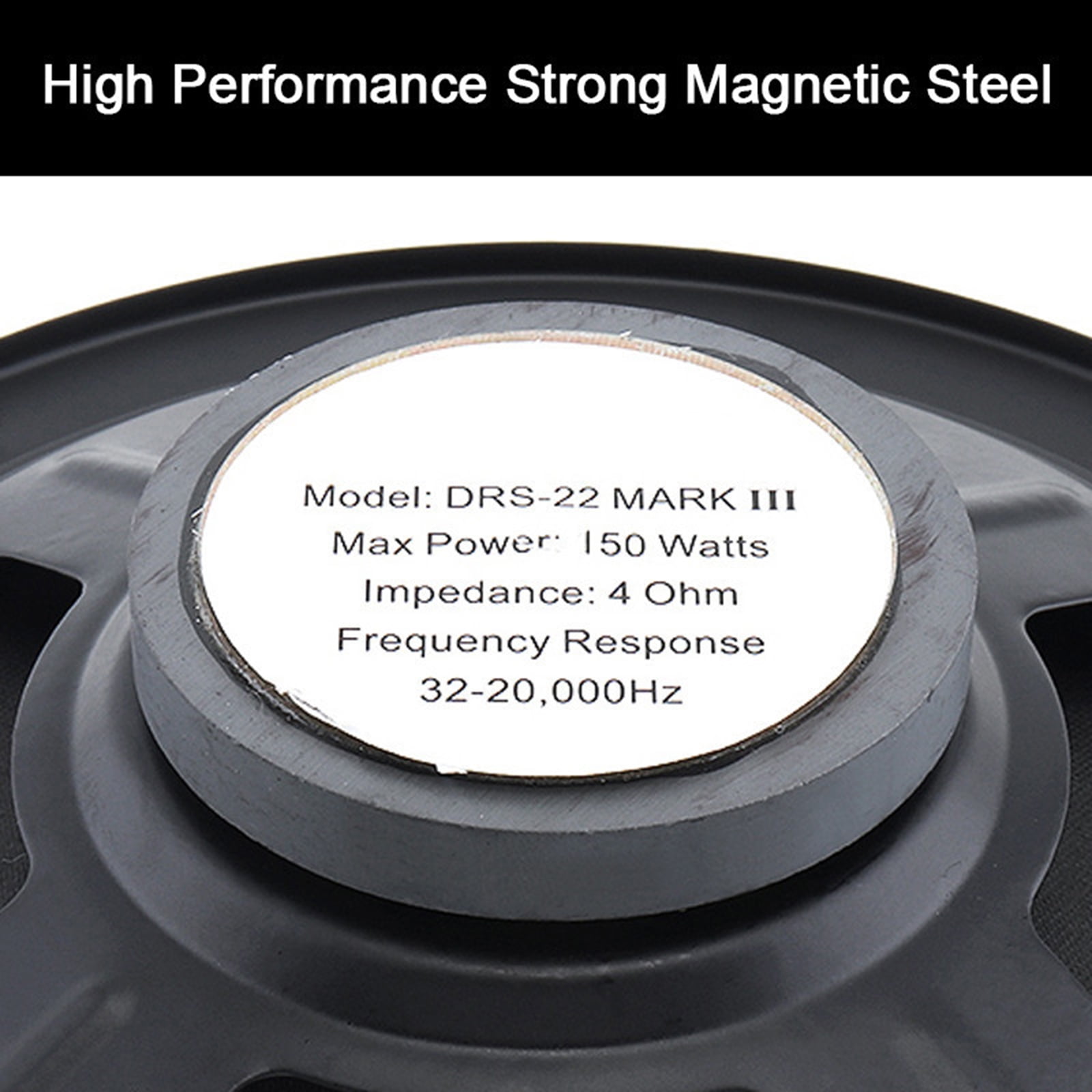 1Pair 6.5 Inch Car HiFi Coaxial Stereo Speakers 150W Auto Door Music Full Ranges Frequency
