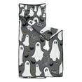 thumbnail image 2 of Halloween Ghost Eyes Pattern Toddler Nap Mats for Kids Preschool,50"x20" Sleeping Mat Bag or Kids,Toddler Sleeping Bag,Toddler Nap Mat or Daycare, 2 of 6