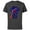 Charcoal, variant on Marvel Spider-Man: Across the Spider-Verse 2099 Glitch - Short Sleeve Cotton T-Shirt for Adults - Customized-Red