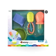 Sassy Bathtime Baker 5 Piece Infant Bath Toy Set