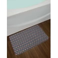 thumbnail image 2 of Tribal Bath Mat, Chevron Zigzag with Dot and Vertical Lines Pattern Abstract Ethnic Motifs, Non-Slip Plush Mat Bathroom Kitchen Laundry Room Decor, 29.5 X 17.5 Inches, Pink Lilac Pale Green, Ambesonne, 2 of 2