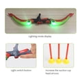 thumbnail image 4 of Children Archery Set Including Board Arrow Holder Suction Cup Arrows and LED Lights Bow for Children Indoor Outdoor Game, 4 of 6