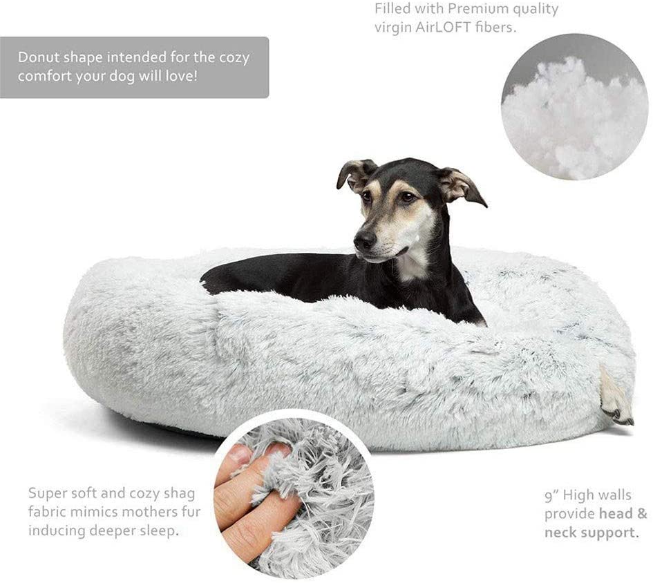 Panier Chauffant Pour Chien - Velours Arctique, Antidérapant, Taille M/L/XL, Isolation Thermique