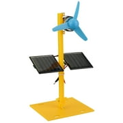 Jovati Toys Générateur d'énergie solaire Moteur à courant continu Mini panneau de ventilateur Kit de modèle d'éducation scientifique bricolage