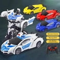 thumbnail image 5 of Unbranded Remote Control Robot Car, 2-in-1 Transformable Racing Vehicle with 360 Degree Rotation, Stem Educational Toy Gift for Boys, 5 of 8