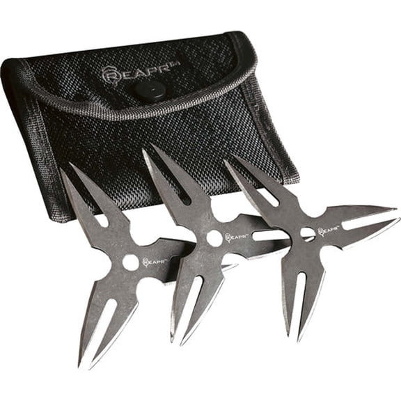 Reapr 3-piece Chuk Stars Set - W/belt Holster 1.75"