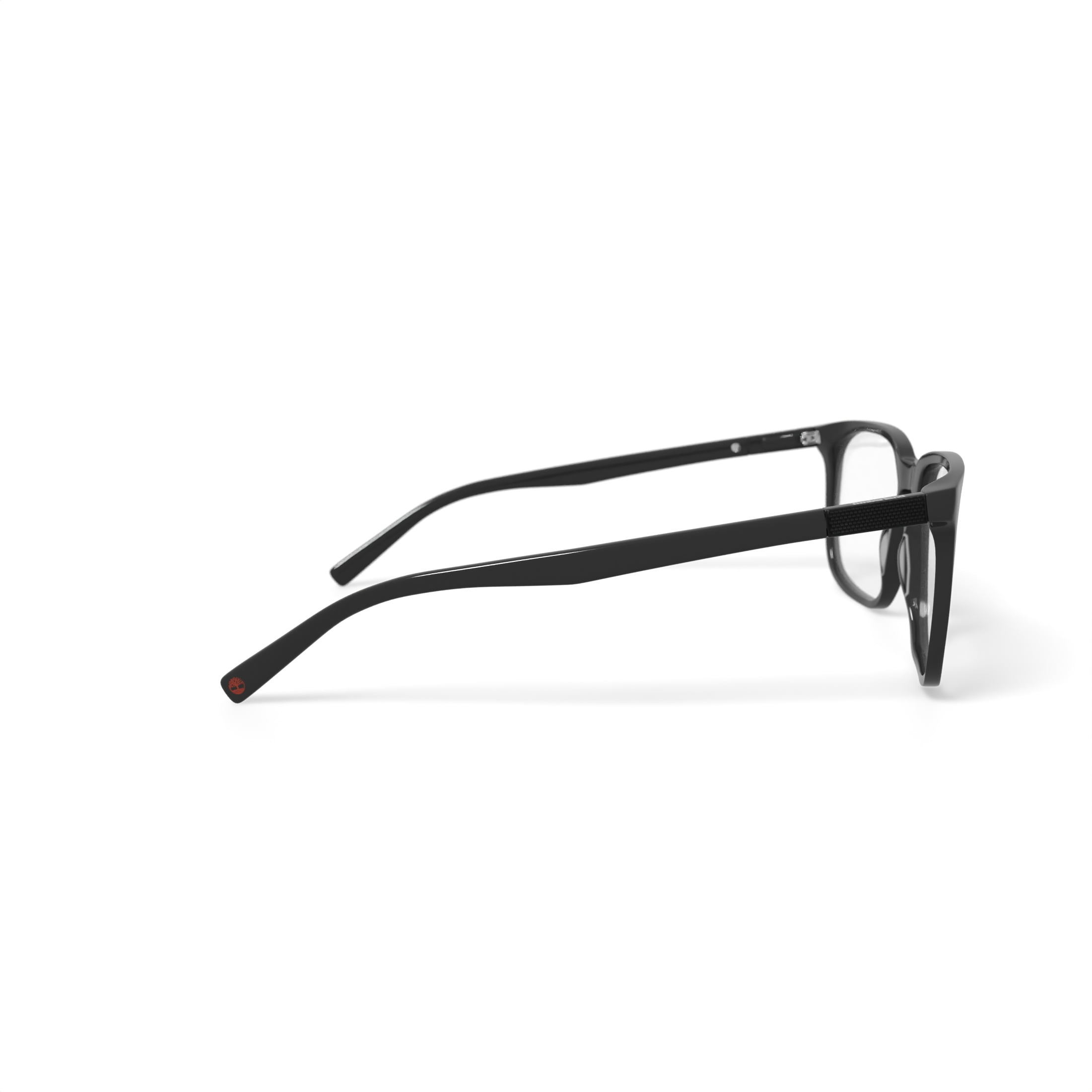 Timberland Men's TB1814-1 Square Prescription Eyeglasses with Case, Black