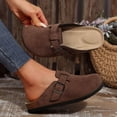 thumbnail image 6 of Women Comfort Cork Footbed Sandals, Slide Design for Beach Essentials, 6 of 10