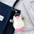 thumbnail image 3 of Wrapables Cute Plush Keychain Pendant Charm for Bag, Penguin, 3 of 6