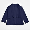 thumbnail image 7 of TBWNWG Girls Blazers Size 10-12,Girls Long Sleeve Shawl formal Suit Jacket Open Front Inner Pocket,Sizes 13-14 Years, 7 of 7