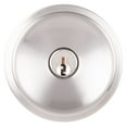 thumbnail image 5 of Brinks Keyed Entry Classic Bell Style Doorknob, Satin Nickel Finish, 5 of 14