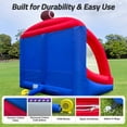 thumbnail image 4 of Inflatable Carnival Game Football Toss Game with 4 Inflatable Footalls, Throwing Target Game, Football Target Practice for Outdoor Event, Carnival, 4 of 8