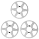 thumbnail image 1 of DQrwqpou Carrete Cinta Vacía 3 Uds 1/4 10 Pulgadas Universal para Studer ReVox/TEAC/BASF (6 Agujeros Plateados, 1 of 8