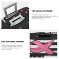 thumbnail image 3 of Gukieu Ribbon Breast Cancer Awareness Print Suitcase Protective Cover, Elastic Zipper Buckle Suitcase Protective Cover, Suitable for Travel, Business Trip-Large, 3 of 7