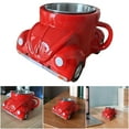 thumbnail image 3 of Yucurem Coffee Cup Tea Cup Car Shaped Coffee Mug Creative Coffee Cup Novelty Drinkware For Men (Red), 3 of 9