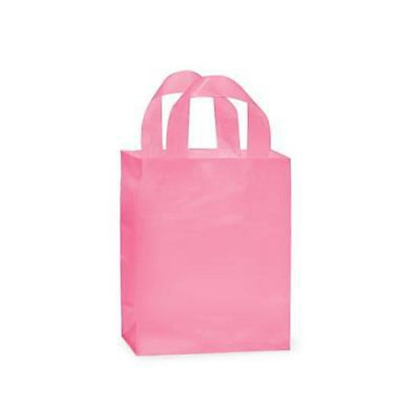 pink vinyl bag