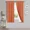 BRICK RUST, variant on Gorgeous Home Linen Set of 2pc R64 Taupe Solid Color Lined window Curtain Panel Complete Privacy Rod Pocket 35" Width x 84" Length each