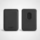 thumbnail image 5 of Cartera Wallet Alcantara Gamuza Suave Para Iphone Magsafe Gris Oscuro., 5 of 5