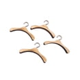 thumbnail image 4 of 4x Perchas de madera para casa de muñecas, juguetes artesanales para jugar a la simulación, adornos para casa de muñecas en miniatura para sala de, 4 of 8
