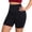 Black, variant on Women's Seamless Shapewear Shorts Plus Size High Waisted Tummy Control Butt Lifting Body Shaper Bottoms Black