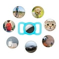 thumbnail image 4 of AirTag Dog Collar Anti-Lost Locator Pet Loop Holder - Mint Green, 4 of 5